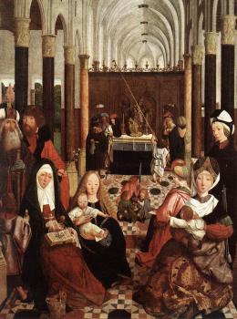 Geertgen Tot Sint Jans : The Holy Kinship